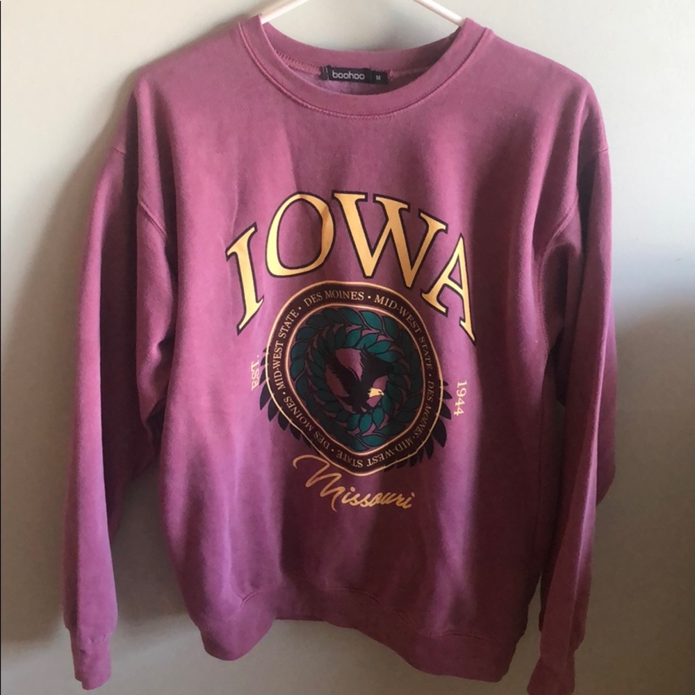 Iowa Missouri sweatshirt